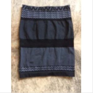 NWT ALEXANDER WANG x H&M Gray Pencil Skirt SZ S